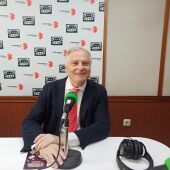 Francisco Cañizares en los estudios de Onda Cero Ciudad Real