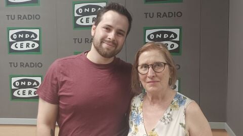 Elisa Garc&iacute;a y Pablo Rodr&iacute;guez, presidenta y psic&oacute;logo de la Asociaci&oacute;n Salud Mental Madrid Este