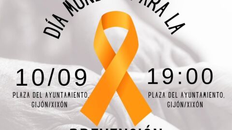 D&iacute;a mundial prevenci&oacute;n del suicidio en Gij&oacute;n