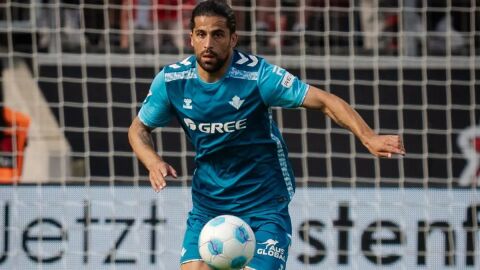 Ricardo Rodr&iacute;guez, en un partido con el Betis.