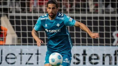 Ricardo Rodríguez, en un partido con el Betis. Ricardo Rodríguez, en un partido con el Betis.