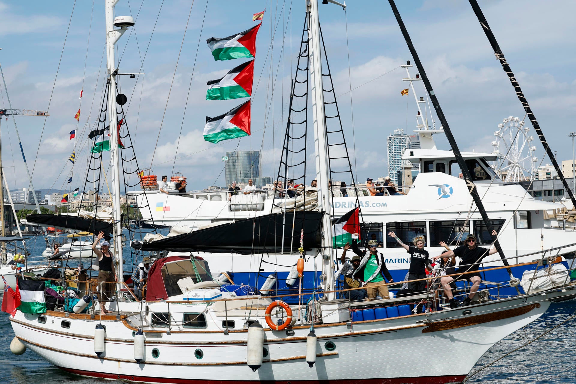 La Global Sumud Flotilla denuncia un segundo ataque de dron en el puerto de Túnez La Global Sumud Flotilla denuncia un segundo ataque de dron en el puerto de Túnez