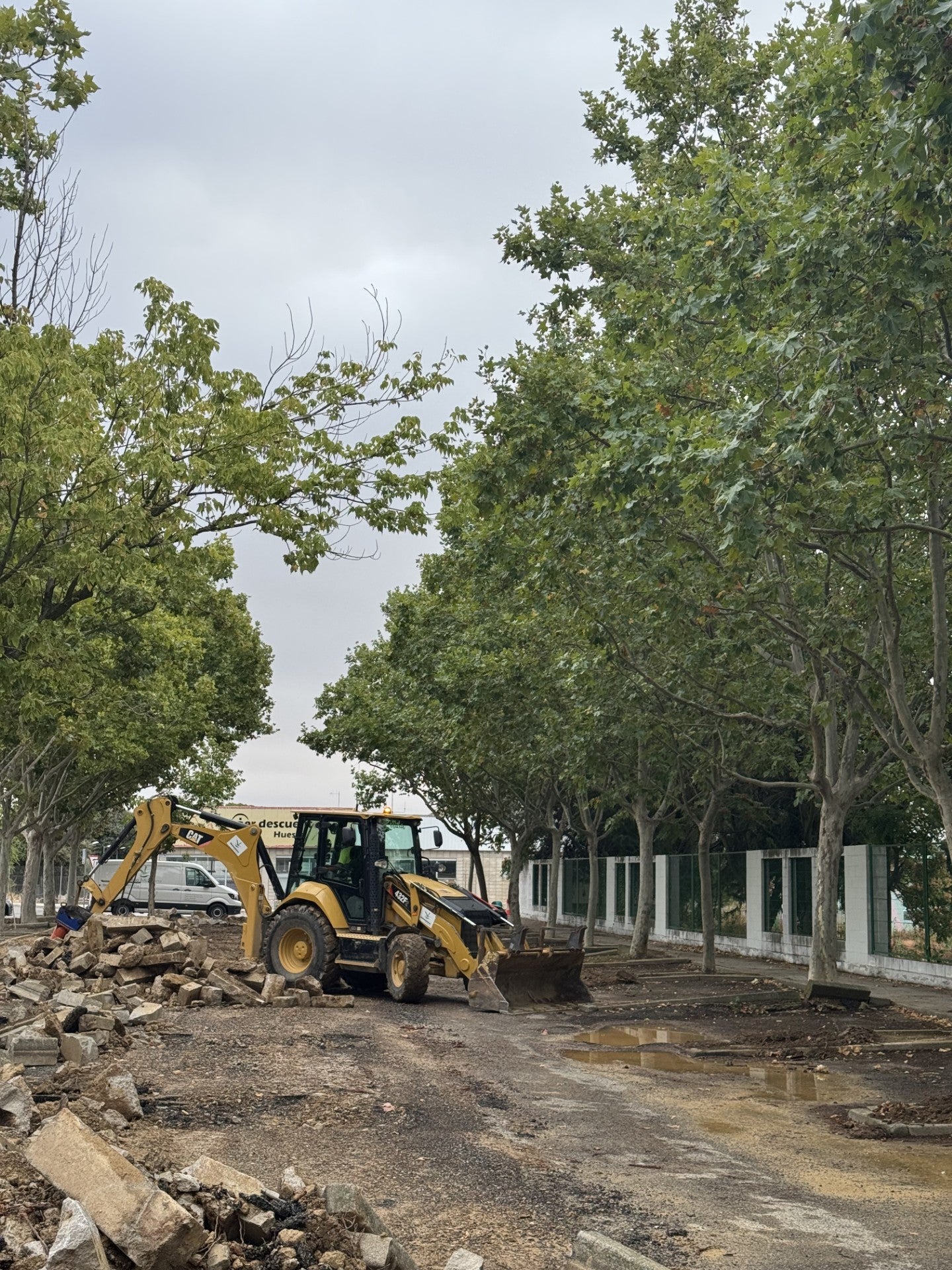 Comienzan las obras del nuevo parking disuasorio en el paseo Ramón y Cajal Comienzan las obras del nuevo parking disuasorio en el paseo Ramón y Cajal