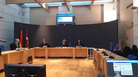 Sala de la Audiencia Provincial de Gipuzkoa en la que se ha celebrado el juicio Sala de la Audiencia Provincial de Gipuzkoa en la que se ha celebrado el juicio