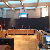 Sala de la Audiencia Provincial de Gipuzkoa en la que se ha celebrado el juicio Sala de la Audiencia Provincial de Gipuzkoa en la que se ha celebrado el juicio