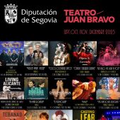 Carlos Hipólito y Kiti Mánver en la programación del último trimestre en el Teatro Juan Bravo