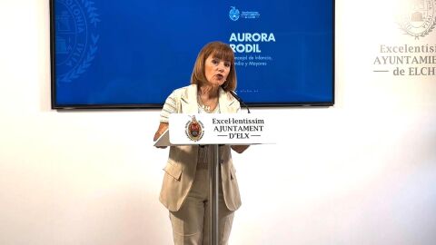 Aurora Rodil, concejala de Mayores en el Ayuntamiento de Elche.
