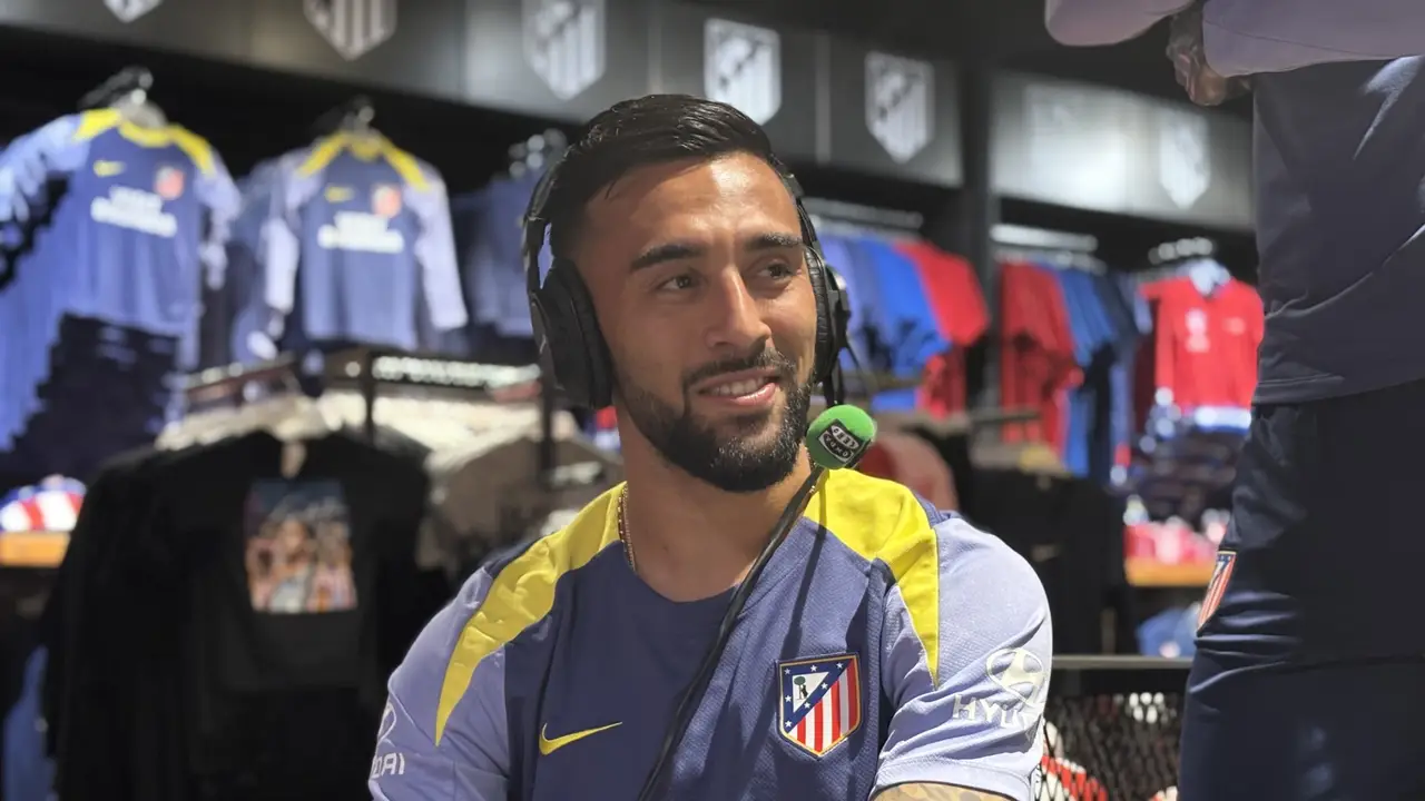 Nico González: "Cuando a uno le llega el Atlético de Madrid no lo duda"