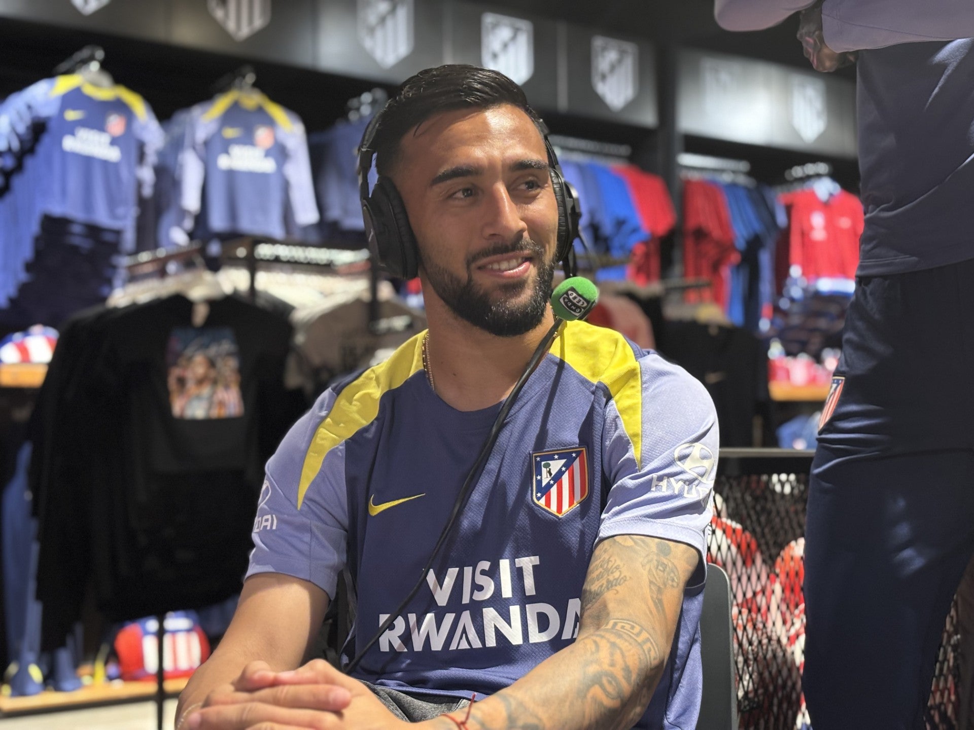 Nico González: "Cuando a uno le llega el Atlético de Madrid no lo duda"