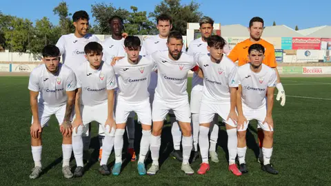 Alineación del C.D. Valdepeñas en la segunda jornada de liga Alineación del C.D. Valdepeñas en la segunda jornada de liga