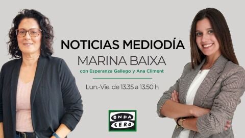 Noticias Mediod&iacute;a. Esperanza Gallego y Ana Climent