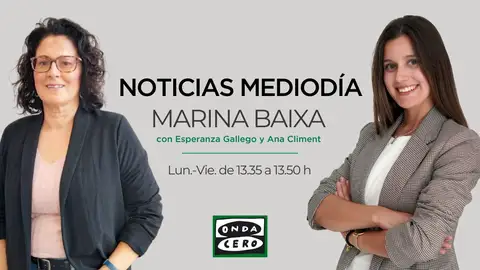 Noticias Mediodía. Esperanza Gallego y Ana Climent Noticias Mediodía. Esperanza Gallego y Ana Climent