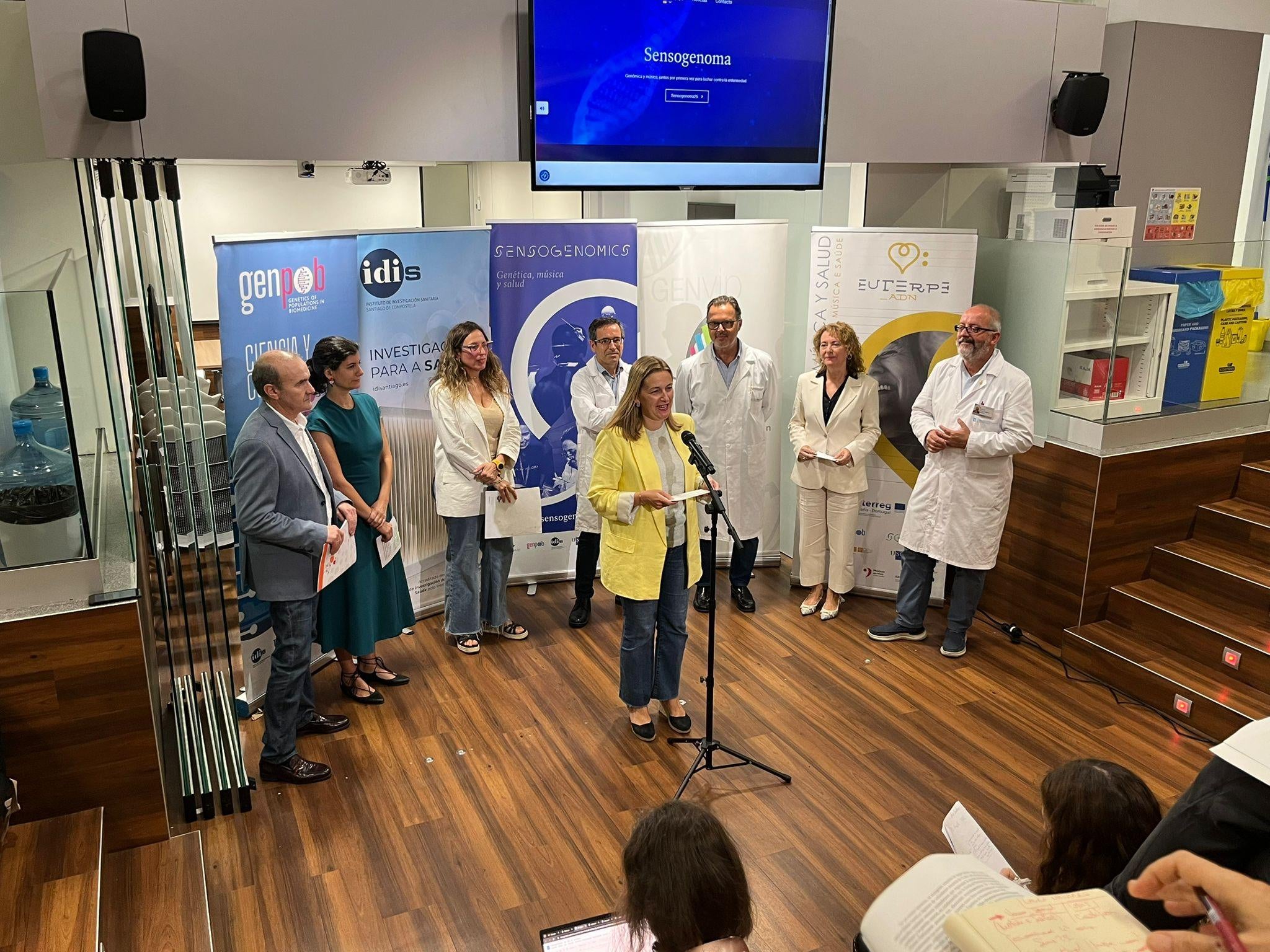 El Auditorio vuelve a ser un laboratorio en Santiago para estudiar la interacción de la música y la biología en la cuarta edición de Sensogenoma El Auditorio vuelve a ser un laboratorio en Santiago para estudiar la interacción de la música y la biología en la cuarta edición de Sensogenoma