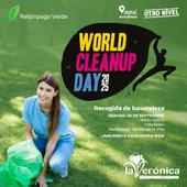 La Verónica se suma al World Cleanup Day con una jornada de recogida de basuraleza La Verónica se suma al World Cleanup Day con una jornada de recogida de basuraleza