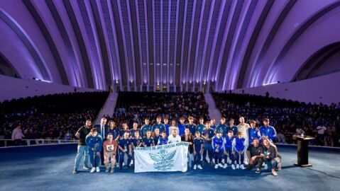 15-09-2025 Imagen de la gala 'Memoria Azul organizada por la APARO y con la ayuda del Real Oviedo
