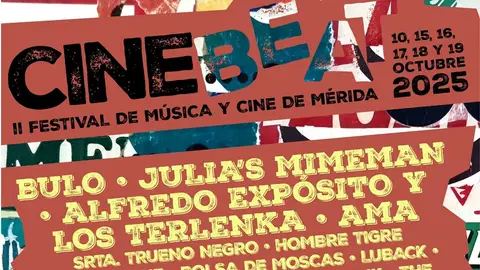 La segunda edición del Festival Cinebeat, que une cine y música, trae 40 conciertos que se celebrarán en distintas localidades de la ciudad La segunda edición del Festival Cinebeat, que une cine y música, trae 40 conciertos que se celebrarán en distintas localidades de la ciudad