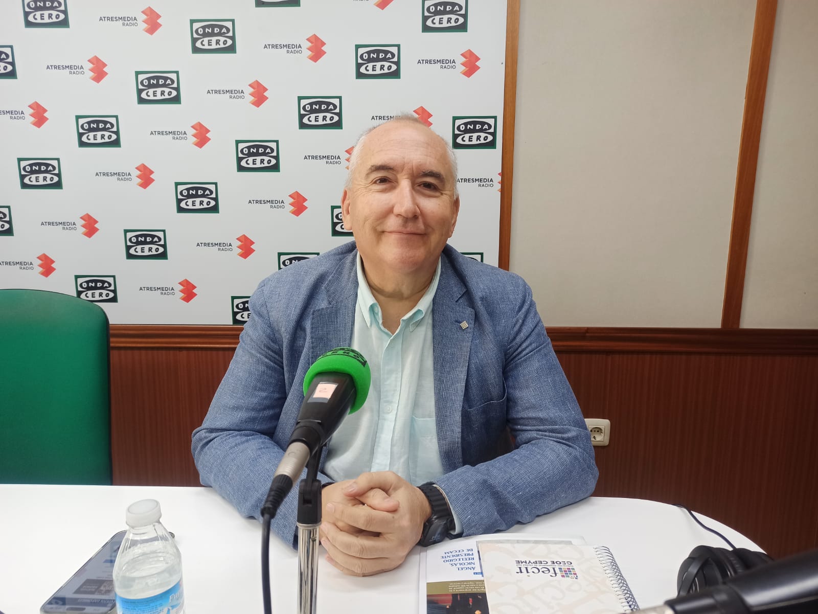 Carlos Marín, presidente de FECIR: "Las manifestaciones preventivas antes de la negociación no me gustan, pueden tomarse como una coacción" Carlos Marín, presidente de FECIR: "Las manifestaciones preventivas antes de la negociación no me gustan, pueden tomarse como una coacción"