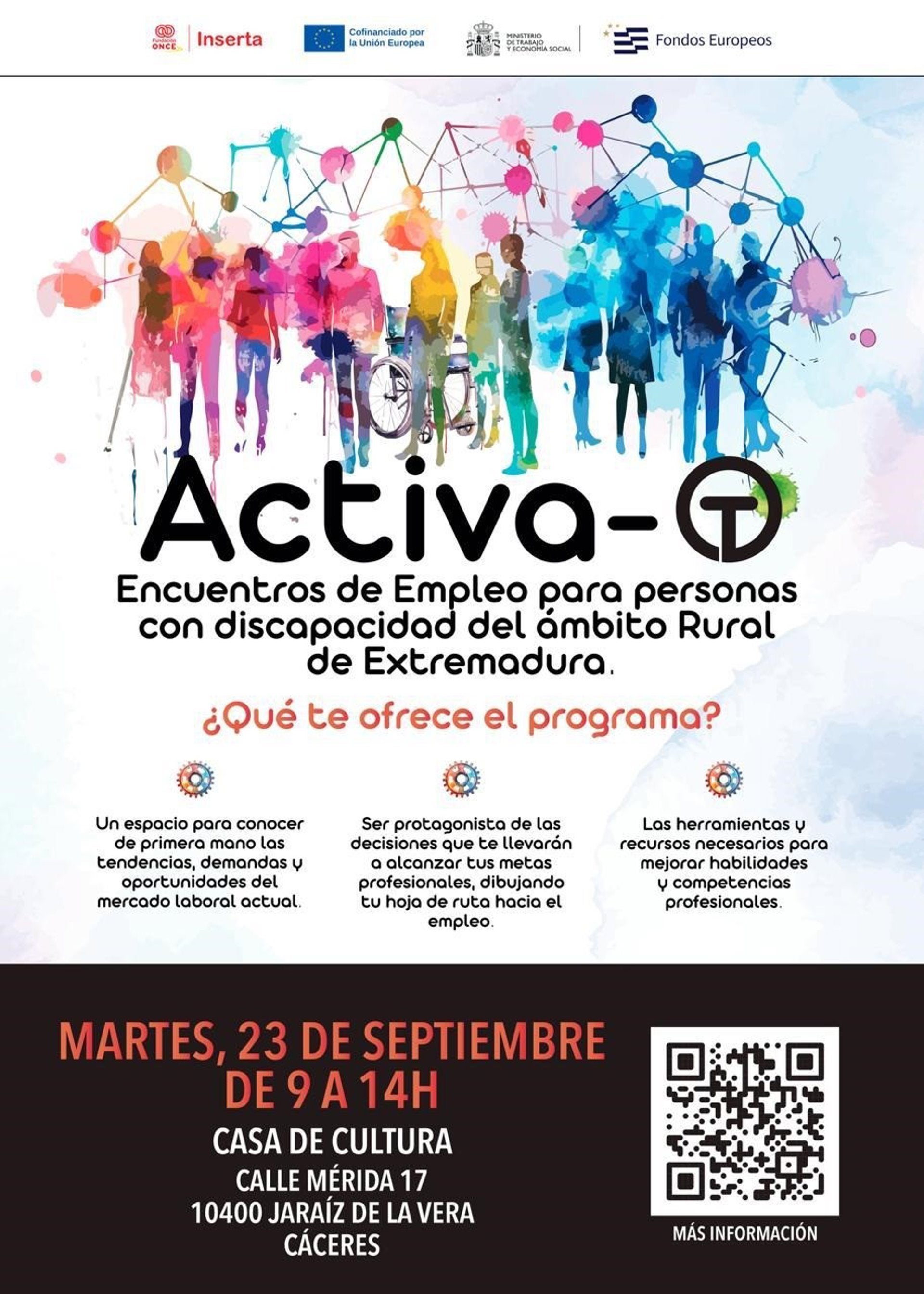 El programa de Inserta Empleo que pone en contacto a personas con discapacidad con empresas llega a Jaraíz de la Vera El programa de Inserta Empleo que pone en contacto a personas con discapacidad con empresas llega a Jaraíz de la Vera