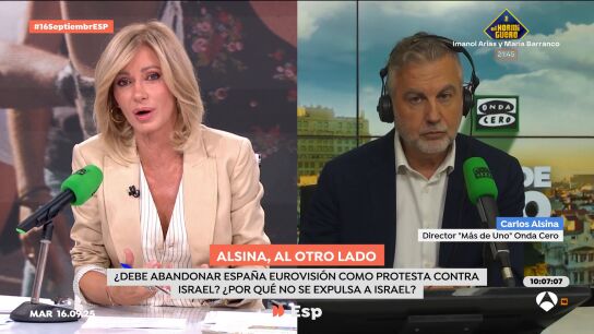 Alsina en Espejo P&uacute;blico: "Si Israel quiere demostrar que lo que se dice es falso, que abra las puertas a la prensa internacional"