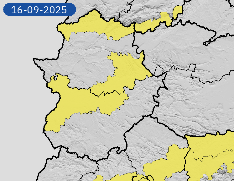 Vegas del Guadiana, Norte de Cáceres y Villuercas y Montánchez activarán este martes el aviso amarillo por calor Vegas del Guadiana, Norte de Cáceres y Villuercas y Montánchez activarán este martes el aviso amarillo por calor