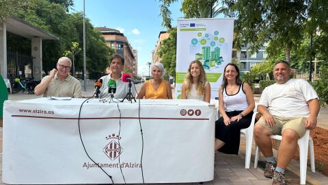 Presentai&oacute;n de la Semana Europea de la Movilidad en Alzira