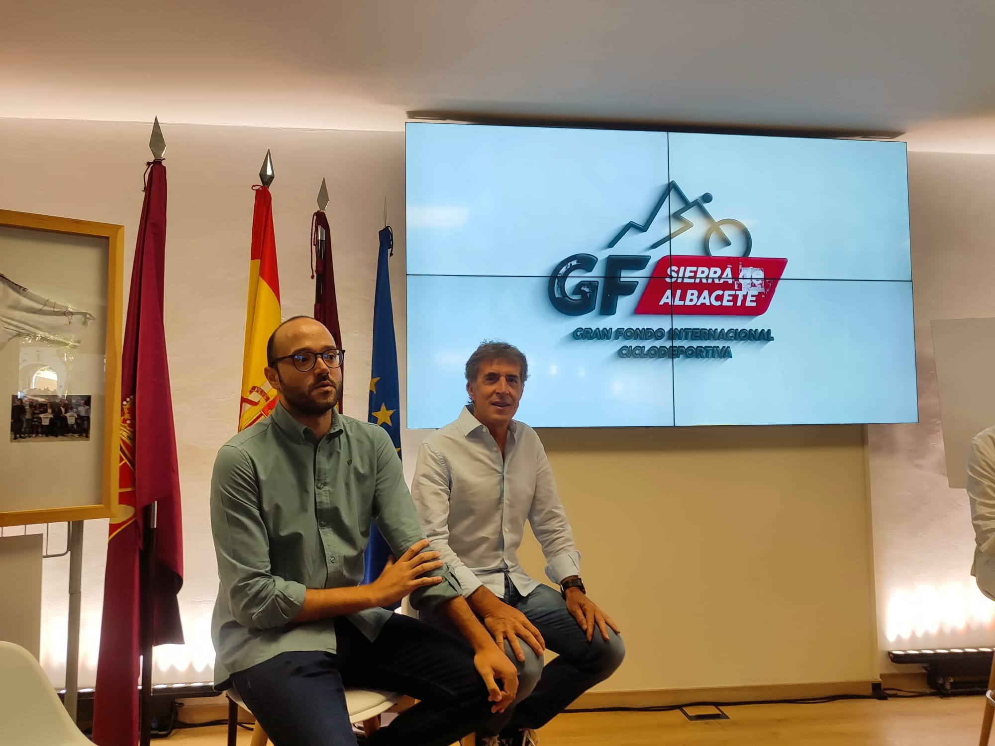 Perico Delgado vuelve a condenar en Albacete "las protestas violentas" de La Vuelta Perico Delgado vuelve a condenar en Albacete "las protestas violentas" de La Vuelta