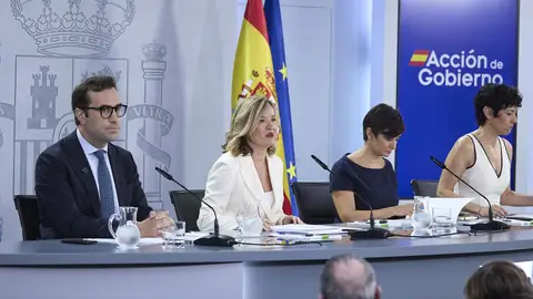 Rueda de prensa posterior a la reunión del Consejo de Ministros, en el Palacio de la Moncloa, a 16 de septiembre, en Madrid Rueda de prensa posterior a la reunión del Consejo de Ministros, en el Palacio de la Moncloa, a 16 de septiembre, en Madrid