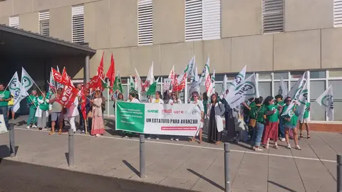 Trabajadores del SNS reclaman en Palencia un “Estatuto Marco para avanzar” que ponga en valor a profesionales y pacientes .