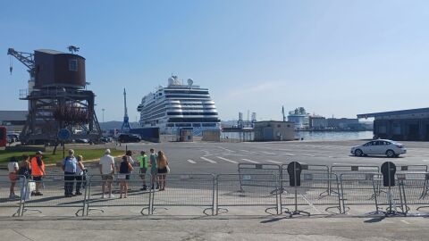 Cruceristas en A Coru&ntilde;a