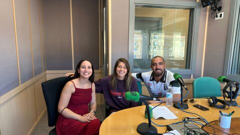 Inma Pineda, Esther Milan&eacute;s y Christian Cano