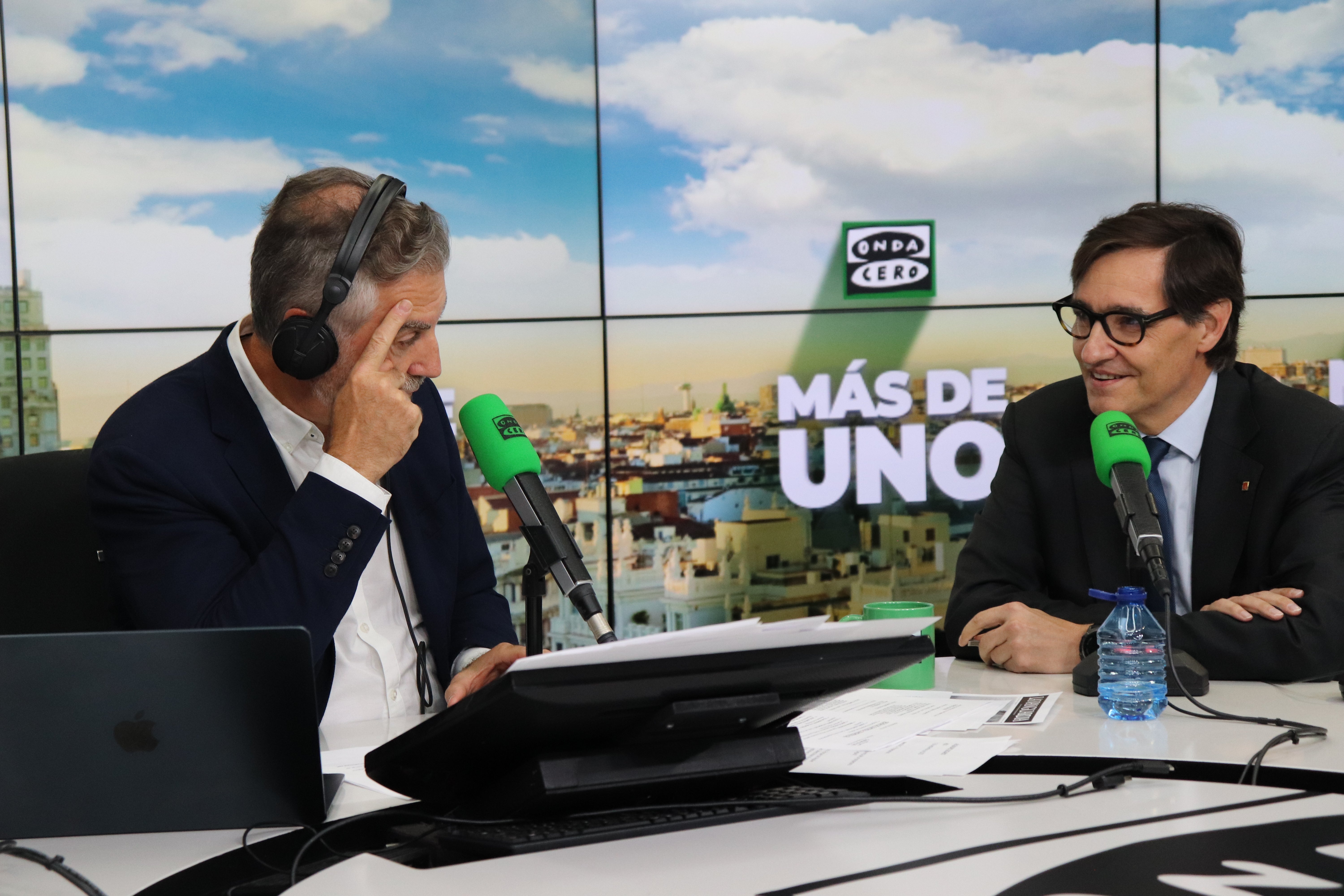 Todos los titulares de Salvador Illa en Más de uno: los "valores" para protestar por Gaza y su charla "política" con Puigdemont Todos los titulares de Salvador Illa en Más de uno: los "valores" para protestar por Gaza y su charla "política" con Puigdemont