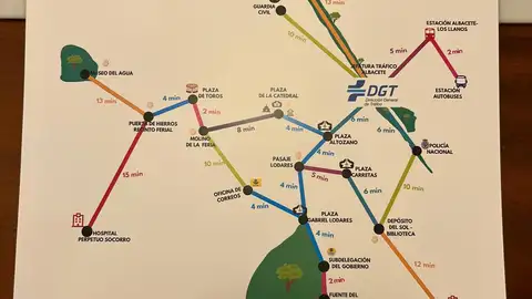 'Metrominuto' de la ciudad de Albacete 'Metrominuto' de la ciudad de Albacete