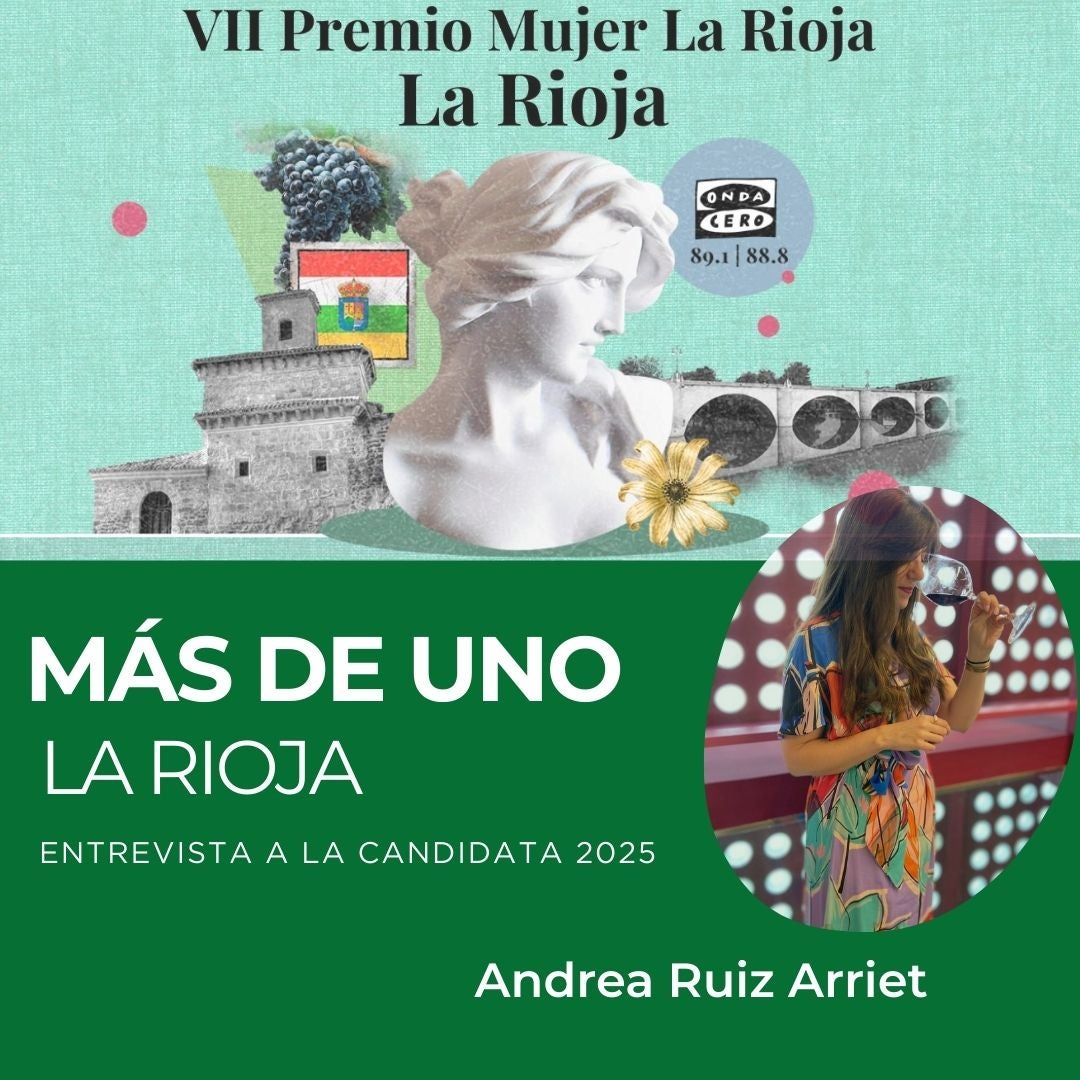 Premio Mujer La Rioja 2025, candidata Andrea Ruiz Arriet Premio Mujer La Rioja 2025, candidata Andrea Ruiz Arriet