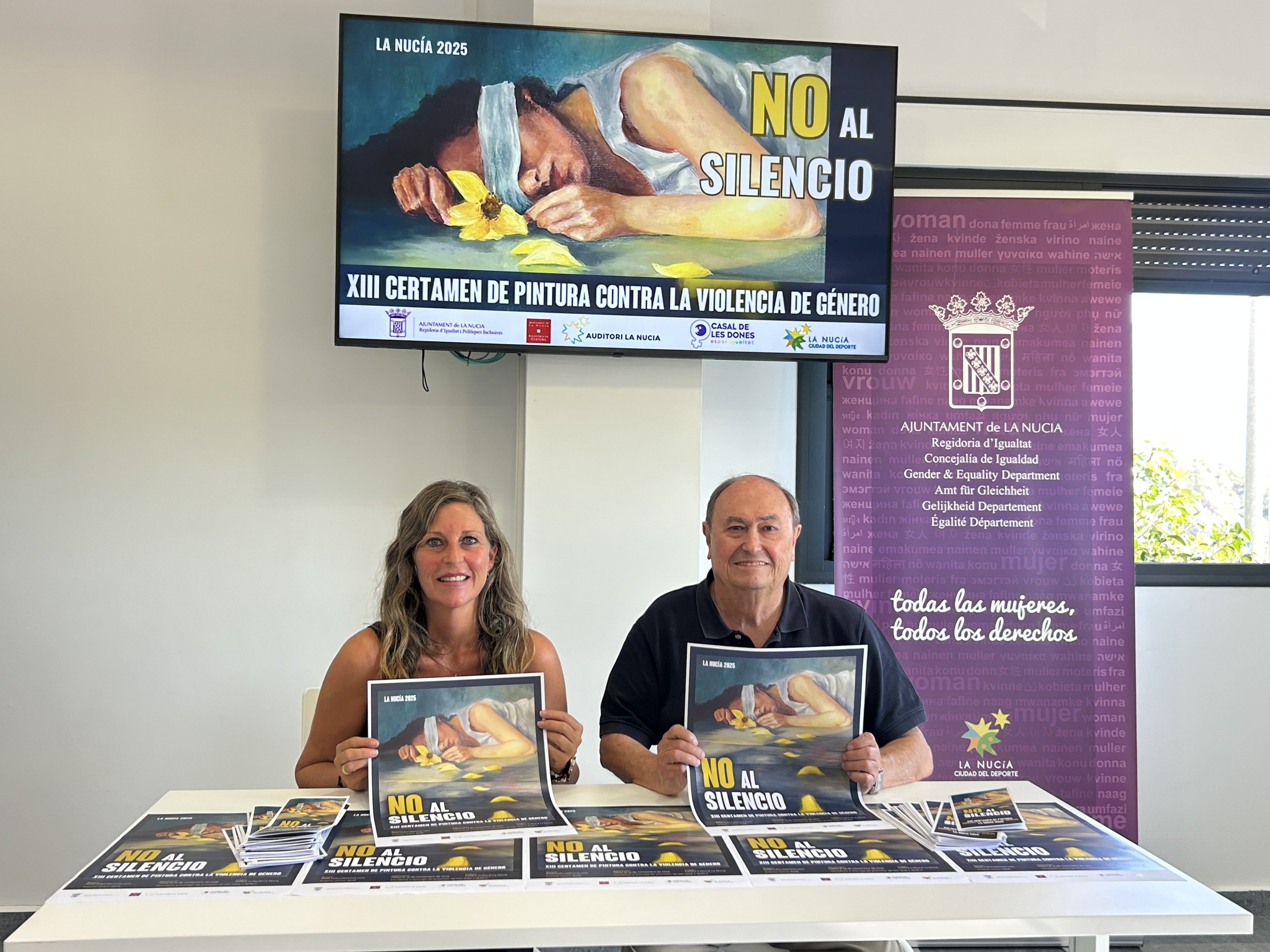 La Nucía convoca el XIII Certamen de Pintura Contra la Violencia de Género 'No al Silencio' La Nucía convoca el XIII Certamen de Pintura Contra la Violencia de Género 'No al Silencio'