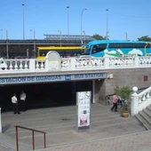 Estación de guaguas de San Telmo en Las Palmas de Gran Canaria Estación de guaguas de San Telmo en Las Palmas de Gran Canaria