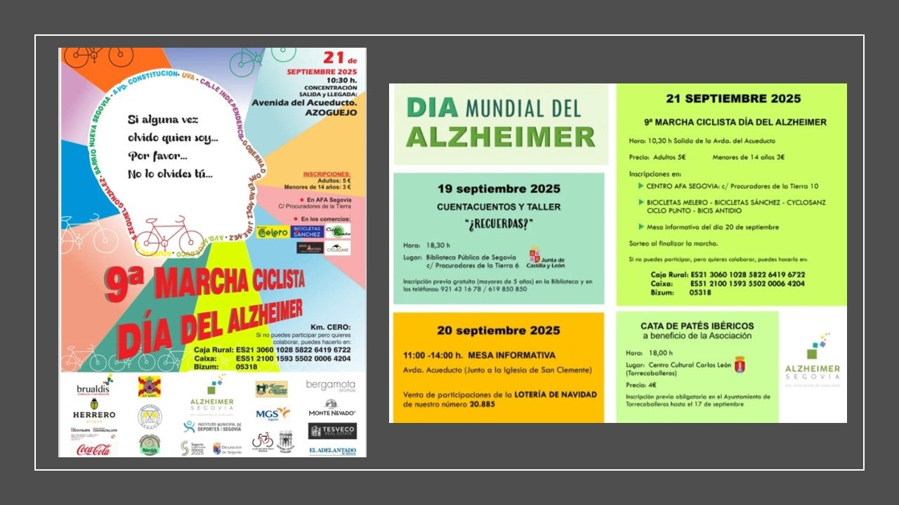 Jornadas de mucha actividad desde AFA para celebrar el día mundial del Alzheimer Jornadas de mucha actividad desde AFA para celebrar el día mundial del Alzheimer