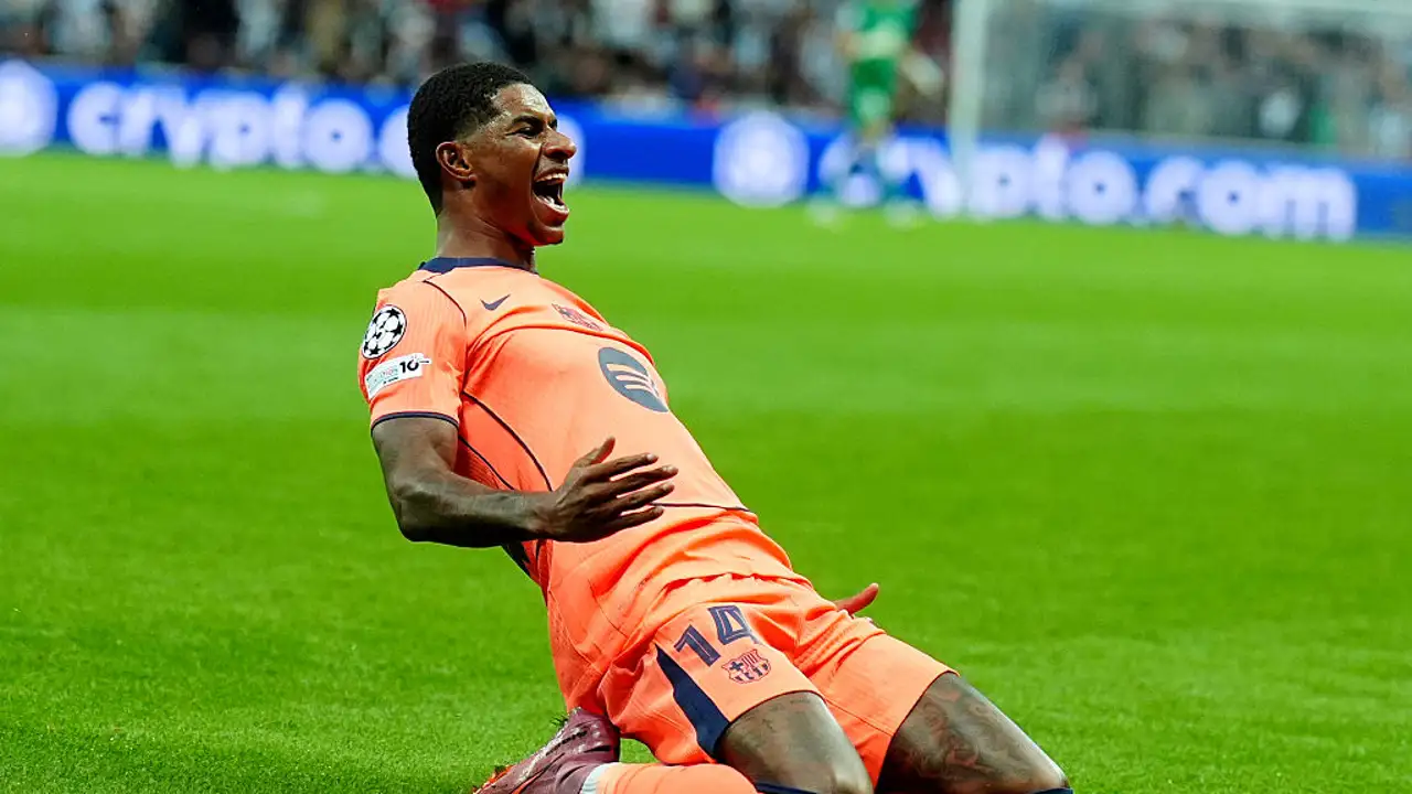 Rashford firma su primera gran noche con el Barça para ganar el Newcastle