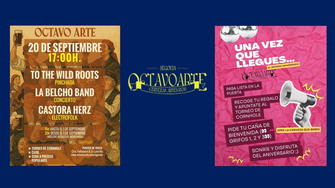 Octavo Arte celebra con música su 9º aniversario Octavo Arte celebra con música su 9º aniversario