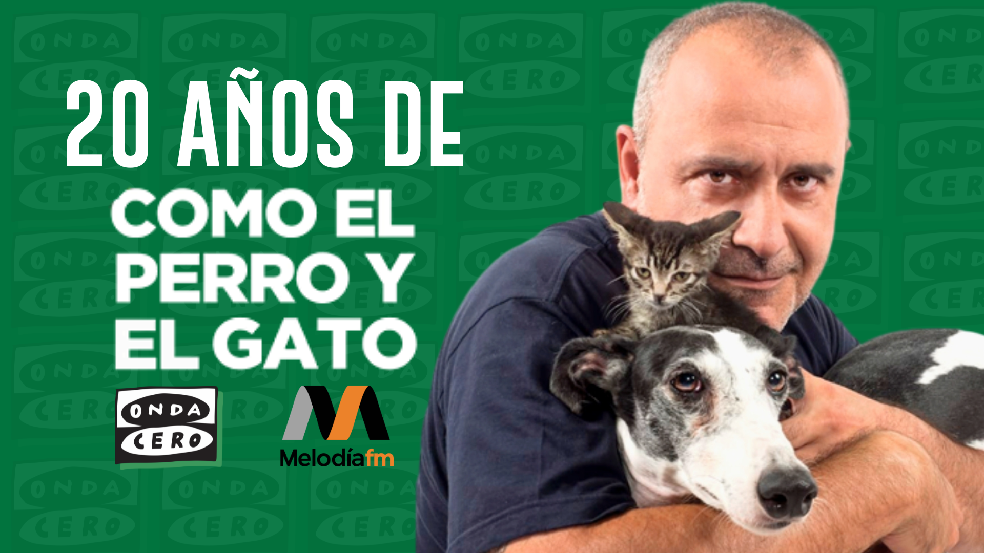 'Como el perro y el gato' celebra 20 años en antena como referente del mundo animal: "Nunca pensé que iba a durar tantísimos años" 'Como el perro y el gato' celebra 20 años en antena como referente del mundo animal: "Nunca pensé que iba a durar tantísimos años"