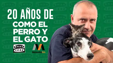 'Como el perro y el gato' celebra 20 años en antena como referente del mundo animal: "Nunca pensé que iba a durar tantísimos años"