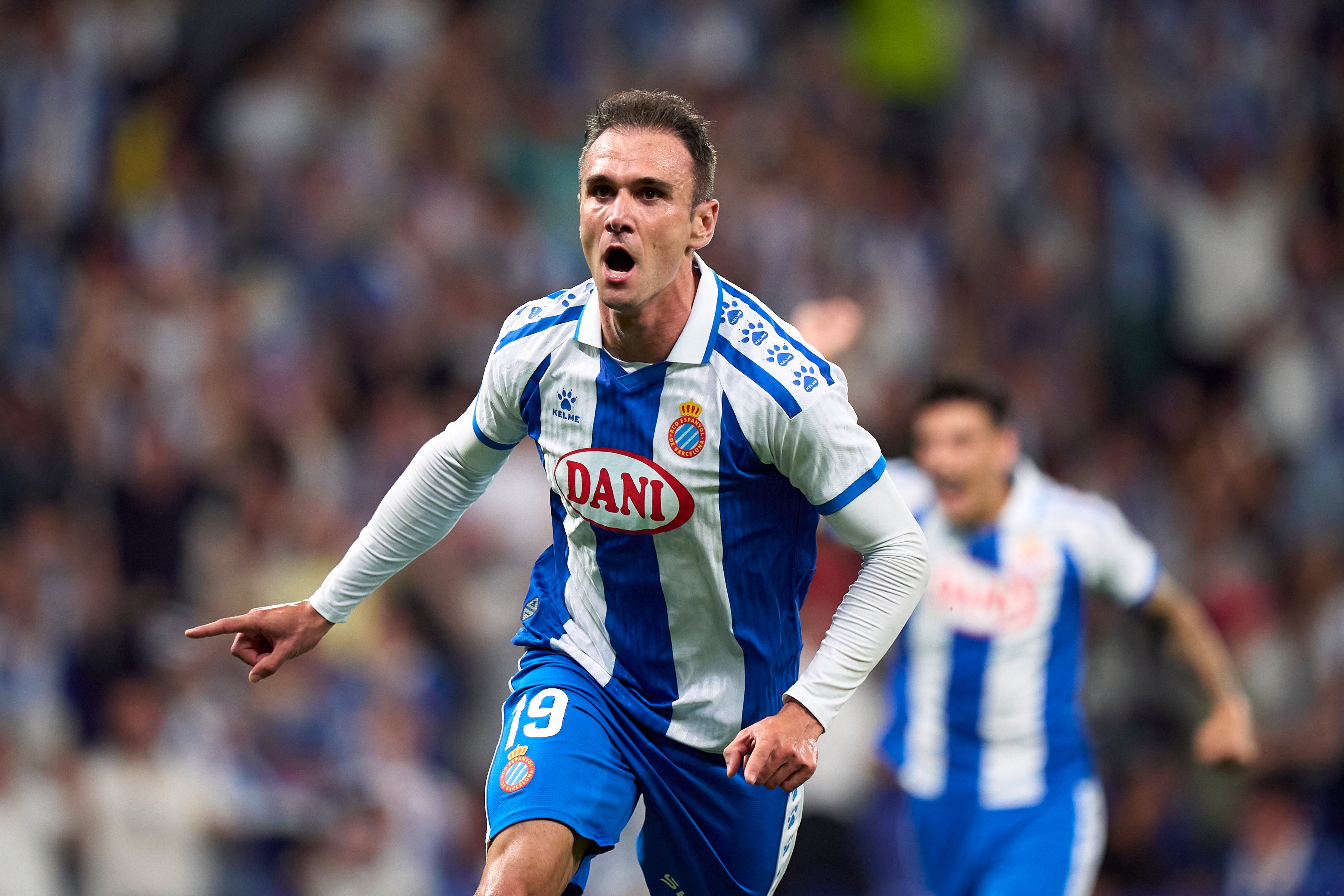 Kike García:  "Quiero hacer méritos para cumplir el año que me queda y seguir en el Espanyol"