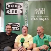 Pablo Míguez, Diego Doval e Iván Villar - EncestaRías Pablo Míguez, Diego Doval e Iván Villar - EncestaRías