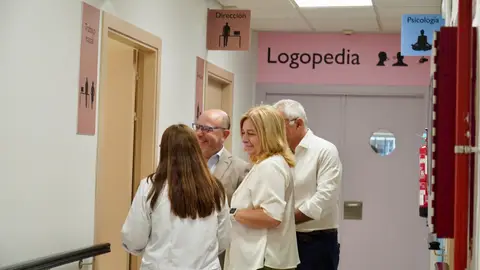 La vicealcaldesa, Inma Sanz, en el CMAIN Doctor Salgado Alba La vicealcaldesa, Inma Sanz, en el CMAIN Doctor Salgado Alba