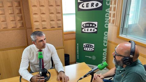 Manuel Dom&iacute;nguez, presidente del PP en Canarias con Sergio Mir&oacute;