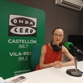 La pianista morellana, Elena Aguilar, durante la entevista en Onda Cero Vila-real. La pianista morellana, Elena Aguilar, durante la entevista en Onda Cero Vila-real.