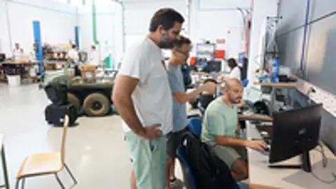 Una investigación impulsa la cooperación entre robots y humanos en escenarios de catástrofes Robot