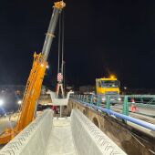 Reconstrucción de la pasarela entre Real y Montroi sobre el río Magro