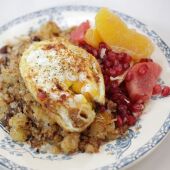 Esta es la receta de Robind Food para preparar migas de pastor