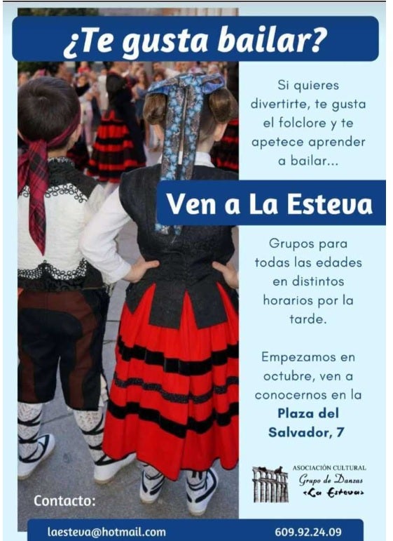 La Esteva inicia en octubre el nuevo curso La Esteva inicia en octubre el nuevo curso