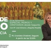 Onda Cero sale a las calles de Sagunto con motivo de la celebración de la Fiesta de Moros y Cristianos
